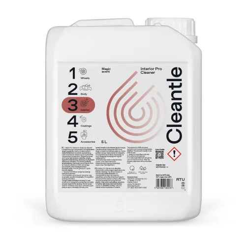 Cleantle Interior Pro Cleaner - Belsőtér tisztító 5L